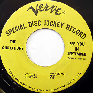 -QUOTATIONS-45-See-You-In-September-Summertime-Goodbyes-VERVE-Doo-WOP ...