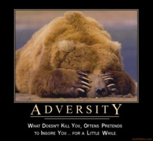 Helt on adversity.....