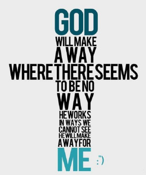 God Will Make A Way