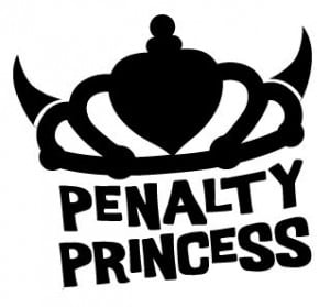 Penalty Princess” Roller Derby Decal