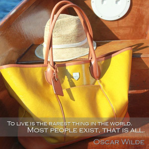 To Live is the Rarest Thing...