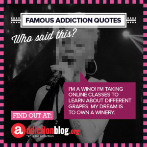 Pink quotes about drugs and alcohol (INFOGRAPHIC)