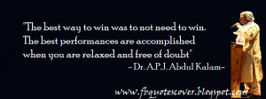 Dr. A.P.J. Abdul Kalam Quotes Cover Photos