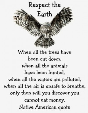 Native American Mother Earth Symbol Striking_owl_respect_the_earth ...
