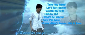 Never Let You Go Quotes Justin Bieber -never let you go; justin