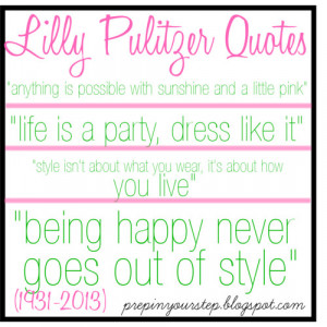Lilly Pulitzer Quotes - Polyvore