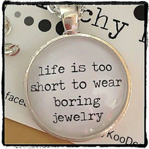 Especially if it is not Premier Designs Jewelry! ;-D