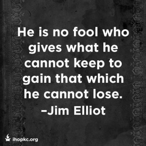 quotes by elisabeth elliot | Jim and Elizabeth Elliot- The ...