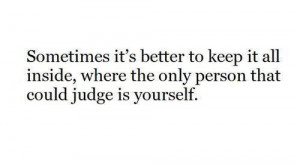 judge, quote, text, yourself