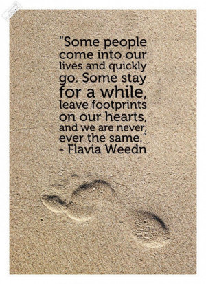 Footprints Quote