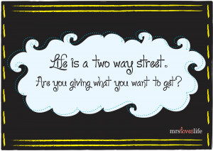 Two Way Street Quote boat - two way