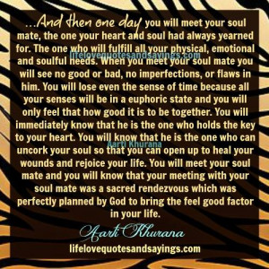 You And Your Soul Mate..