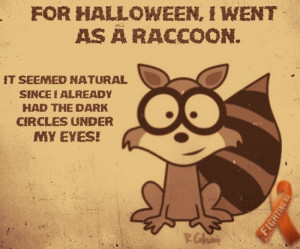 Multiple Sclerosis - raccoon