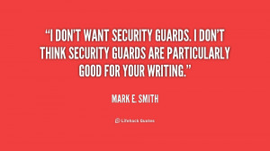 Security Guard Quotes