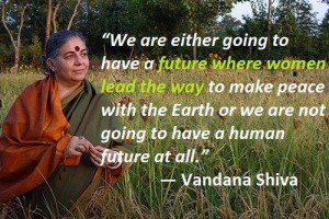 Vandana Shiva quote