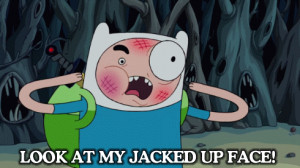 ... funny, hurt, illustration, jacked, jacket up, quote, quotes, time