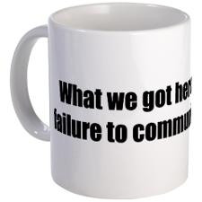 Englisc 'Failure to Communicate' Small Mug