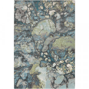 Grey and Teal Area Rugs