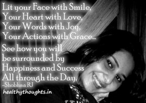 smile on your face-lit your heart with love-good morning-quotes ...
