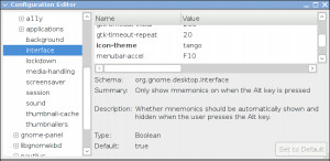 How do I set GNOME 3 (fallback) icon theme to Tango?