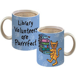 Gifts / Mugs / Library Volunteers are Purrrfect Mug