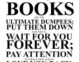 John Green Quote Poster - Books are the Ultimate Dumpees - Handmade by ...