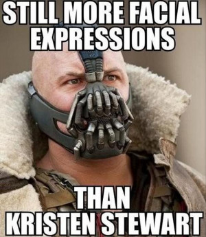 bane from batman rises funny kristen stewart picture