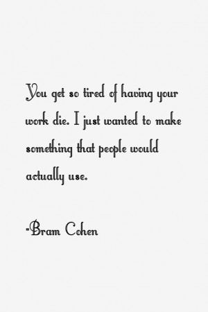 Bram Cohen Quotes amp Sayings