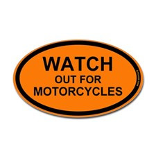 Watch Out For Motorcycles Sticker for