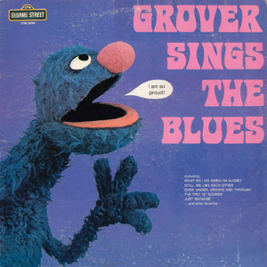 Grover Sings the Blues first edition cover.