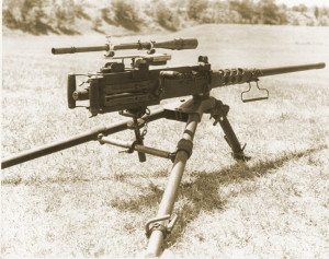 The first .50 cal sniper rifle
