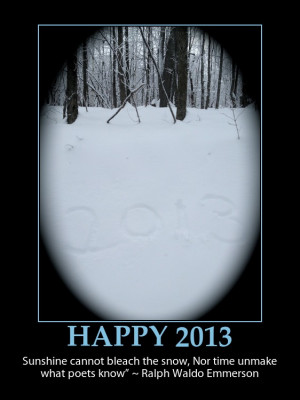 Happy New Year’s Posters, Poems and Quotes for 2013