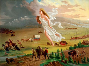 This 1872 painting by John Gast called 