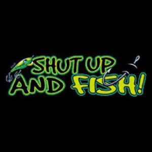Shut Up And Fish Funny Fishing T Shirt by DesignMinerTees on Etsy, $10 ...