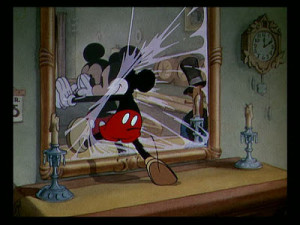 Mickey Mouse Thru the Mirror