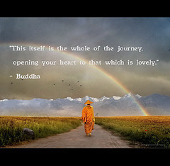 peace heart image quote buddha joy picture happiness monk buddhism ...