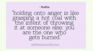 Let go of Anger
