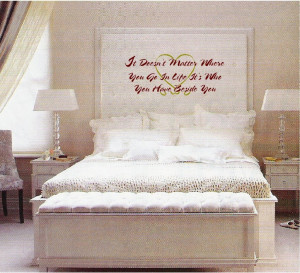 Romantic Quotes For Bedroom Design Walls – via