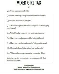 Mixed Girl Tag More