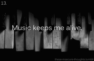 black and white, music, music keeps me alive, photograph, piano