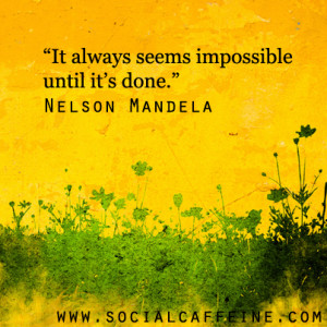 Buzzworthy Quote of the Day: Nelson Mandela