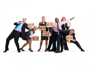 Hire Me Business People