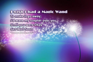 Wish I Had A Magic Wand