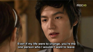 Lee Min Ho Quotes In Dramas