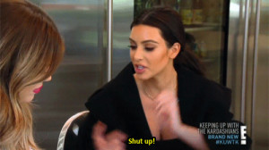Kim Kardashian Is Throwing Shade At Khloe Kardashian, Or Is She??!