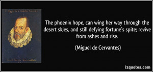 The Phoenix Hope Can Wing