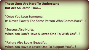 Hard to Understand BUT So Damn True!