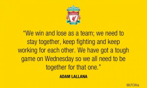 Adam Lallana on Champions League survival