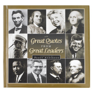 Great Quotes from Great Leaders Gift Book with DVD