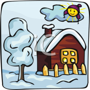 clip art sun and clouds. Buildings Clipart